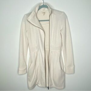 Telluride Clothing Co Wool Blend Coat Jacket Ivory Sz XS